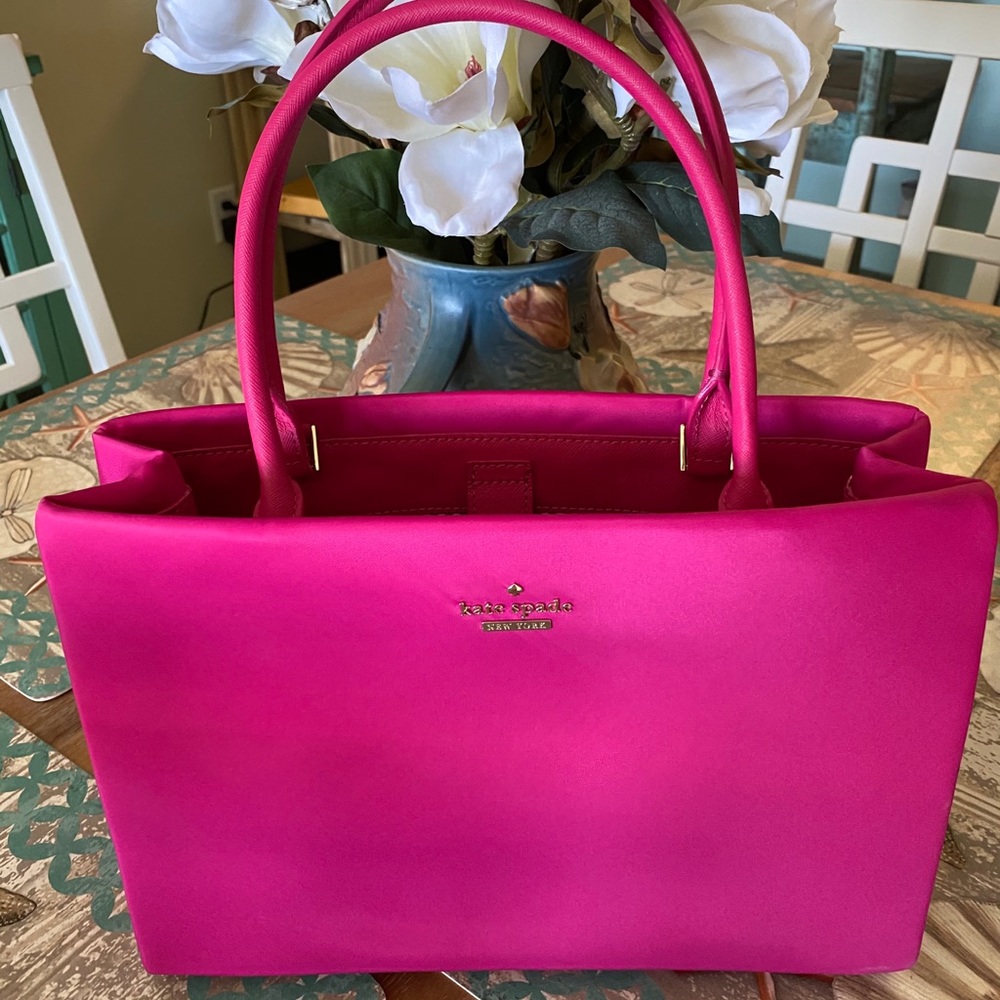 Pink Kate spade handle bag
